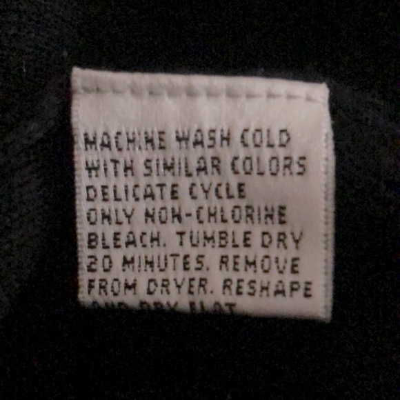 Vintage Spiegel Black knit pull on pencil skirt small - Picture 7 of 7